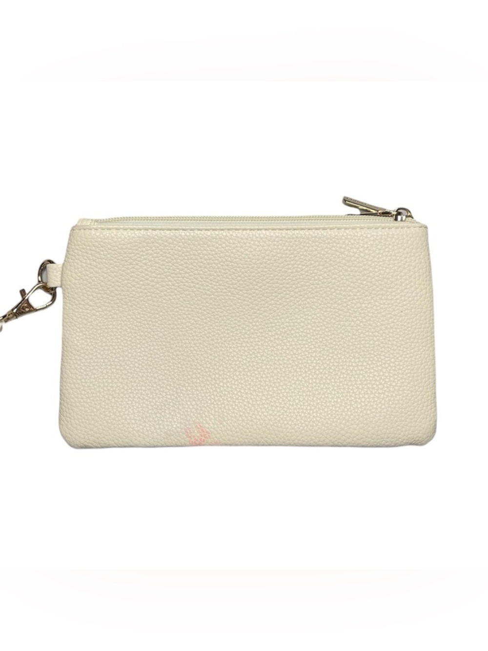 Pixie Mood Ivory Pebbled Wristlet - Picture 3 of 8